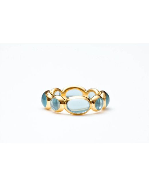 Avenue Chic Black Ovali Eternity Stacking Ring