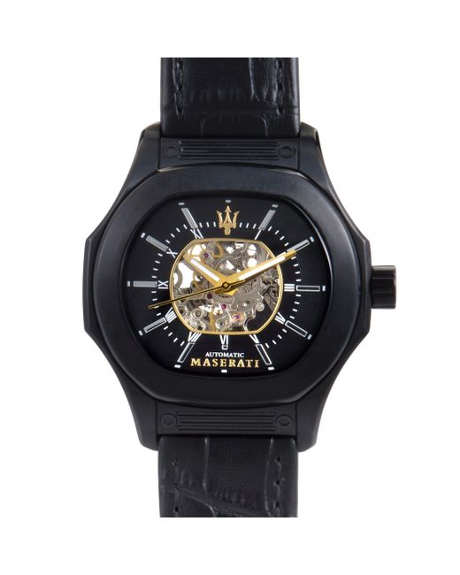 Maserati Black Fuoriclasse Automatic Watch R8821116008 for men