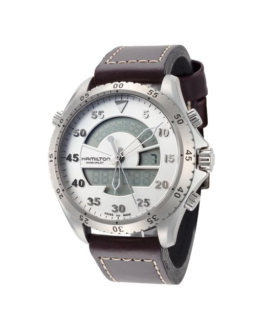 Hamilton Metallic Khaki Aviation 40mm Quartz Watch for men