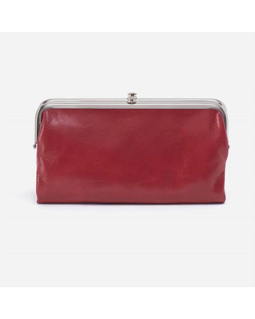 Hobo International Red Lauren Clutch-wallet