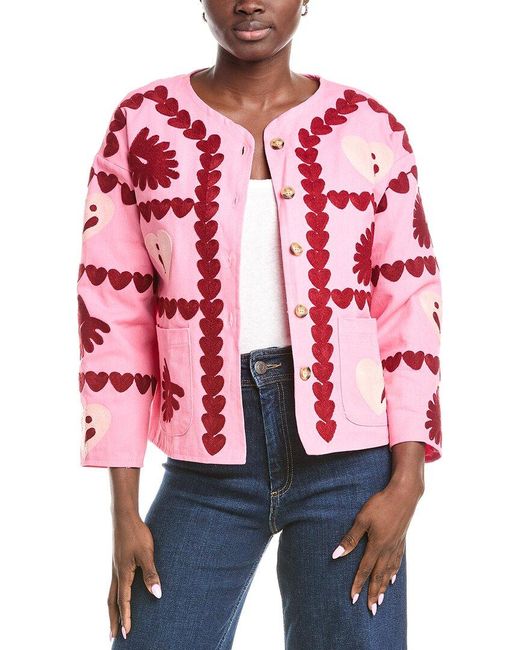ANNA KAY Red Lalla Jacket