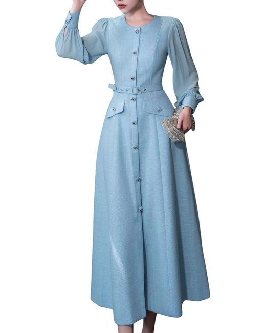 BURRYCO Blue Dress