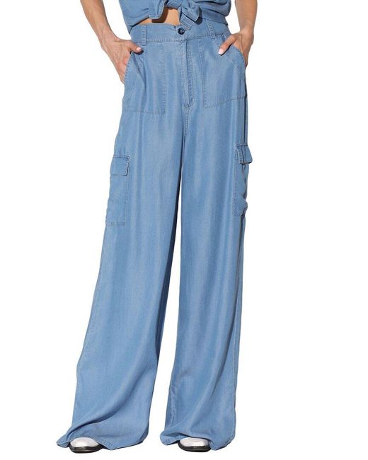 Walter Baker Blue Terry Pant