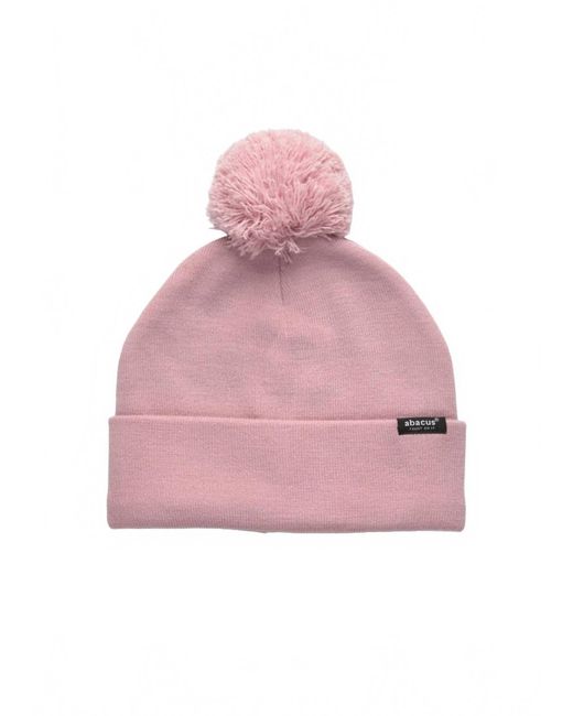 Abacus Row Pink Edison Knitted Beanies Hat