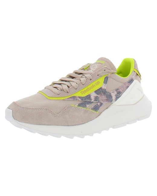 Reebok Cl Legacy Az Leopard Print Lace Up Athletic And Training Shoes | Lyst