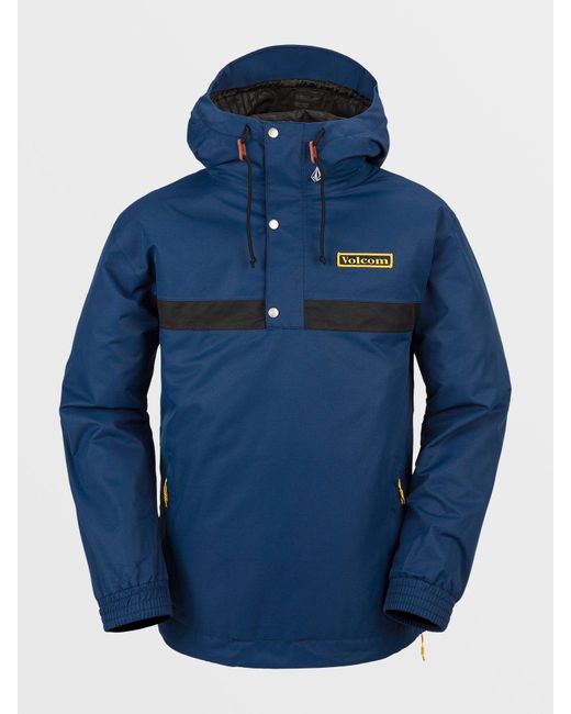 Volcom Blue Longo Pullover Jacket - Navy for men
