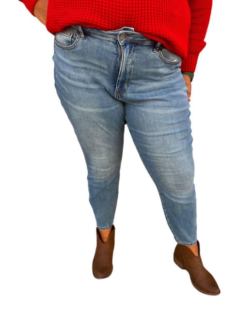 Judy Blue Blue Aleisha High Waisted Control Top Skinny Jeans Plus