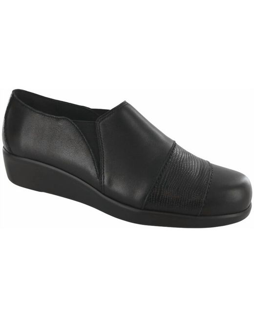 SAS Black Nora Slip On Loafer