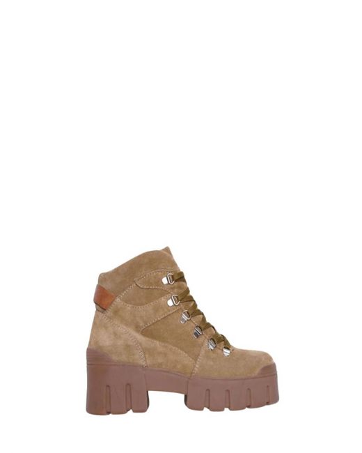 Isabel Marant Brown Mealie Chunky Boots