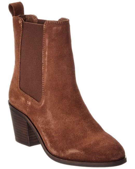 Dune Brown Pasil Suede Boot