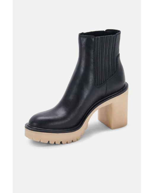 Dolce Vita Leather Caster H2o Booties 