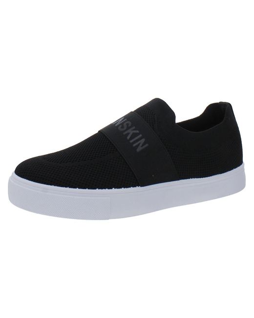 Danskin Black Swift Slip On Lifestyle Casual And Fashion Sneakers