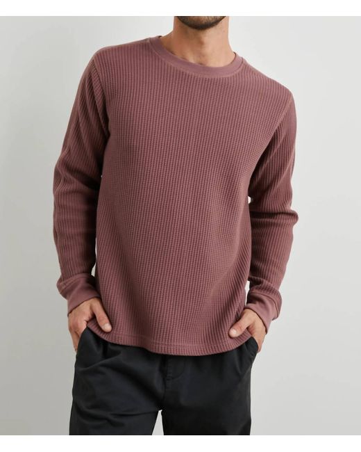 Rails Purple Wade Thermal Sweater