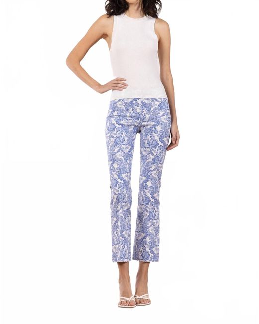 Avenue Montaigne Blue Leo Pant