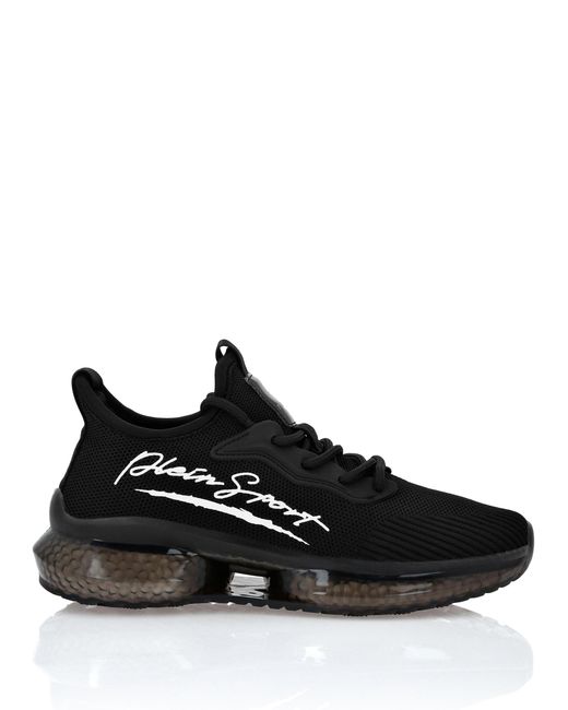 Philipp Plein Black Trainer Lo-Top Bubble Sole