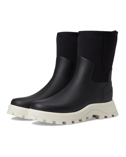 Hunter Black City Explorer Short Neoprene Boots