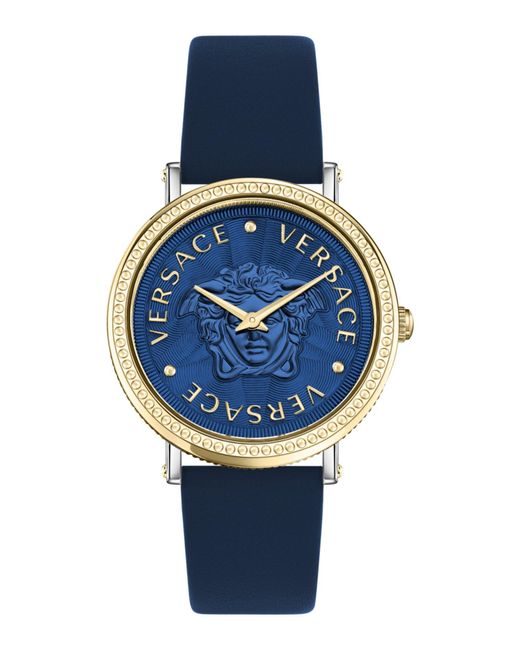 Versace Blue V-dollar Watch
