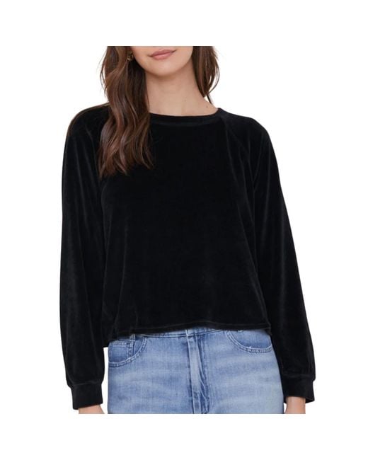 Bella Luxx Black Long Sleeve Raglan Pullover