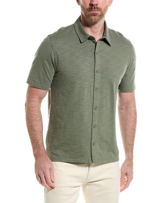 Vince Green Slub Shirt for men