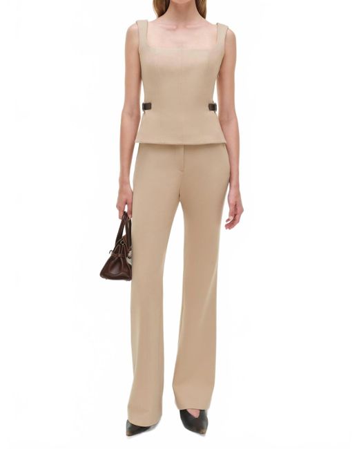 Jonathan Simkhai Natural Kenna Pant