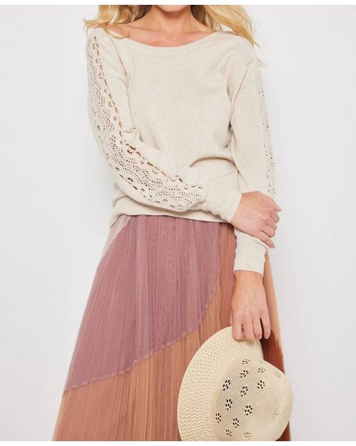 Lisa Todd Natural Truth Or Dare Sweater