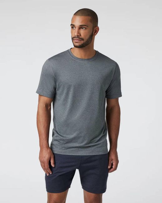 vuori Gray Tradewind Performance Tee 2.0 for men