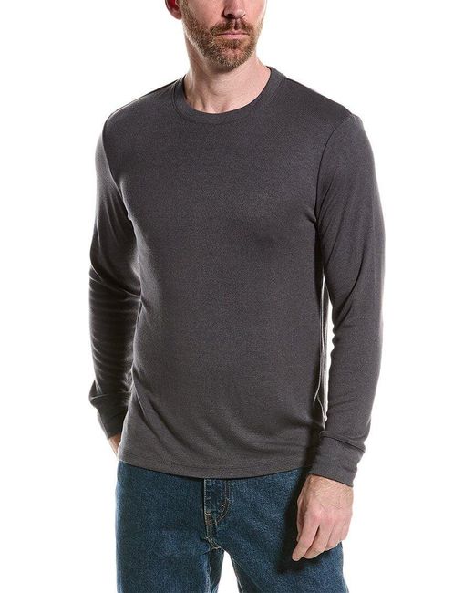 Theory Gray Essential T-shirt for men