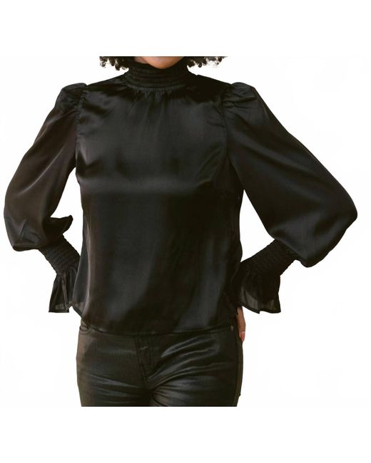 Laroque Black Heather Top