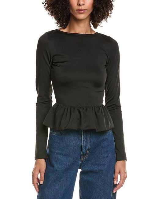 HL Affair Black Blouse