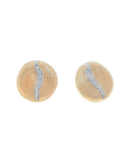 Marco Bicego White Jaipur 0.12 Ct. Tw. Diamond 18k Earrings