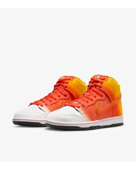 Nike Red Sb Dunk High Fn5107-700 Sweet Tooth Candy Corn Sneaker Shoes 9 Hot18 for men
