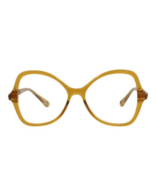 Chloé Brown Cat Eye-Frame Bio Injection Optical Frames