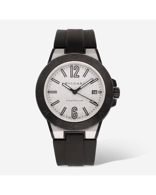 BVLGARI Black Diagono Magnesium Automatic Watch for men