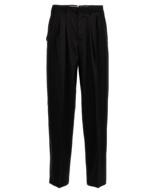 PT Torino Black 'Dodici' Trousers for men