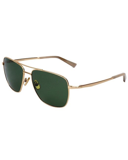 Tonino Lamborghini Green Tl904s 57mm Polarized Sunglasses for men