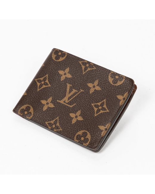 Louis Vuitton Portefeuille Multiple in Brown | Lyst
