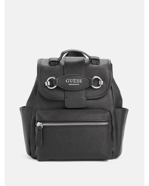 Guess Factory Black Genelle Backpack