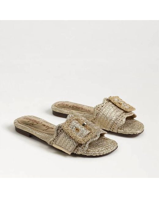 Sam Edelman Metallic Bambi Slide Sandal