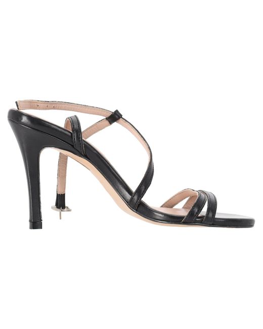 Iris & Ink Metallic Laurel Slingback Sandals