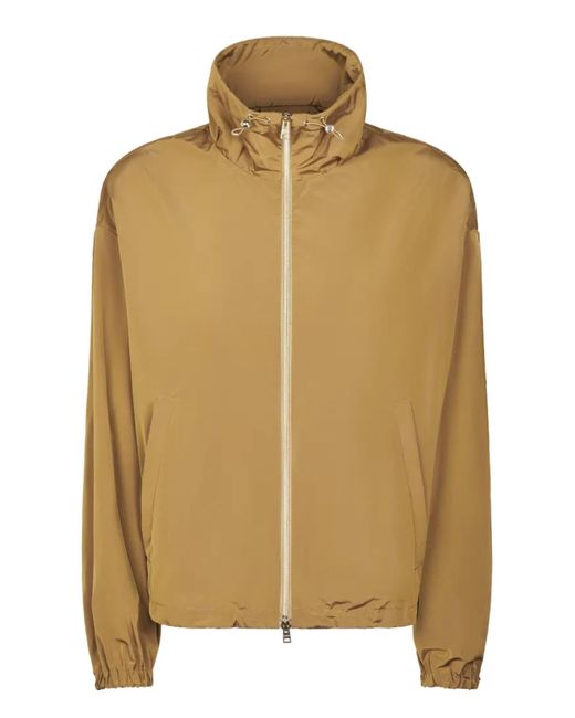 Herno Yellow New Techno Taffeta Jacket