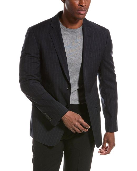 Armani Exchange Black Wool-blend Blazer for men