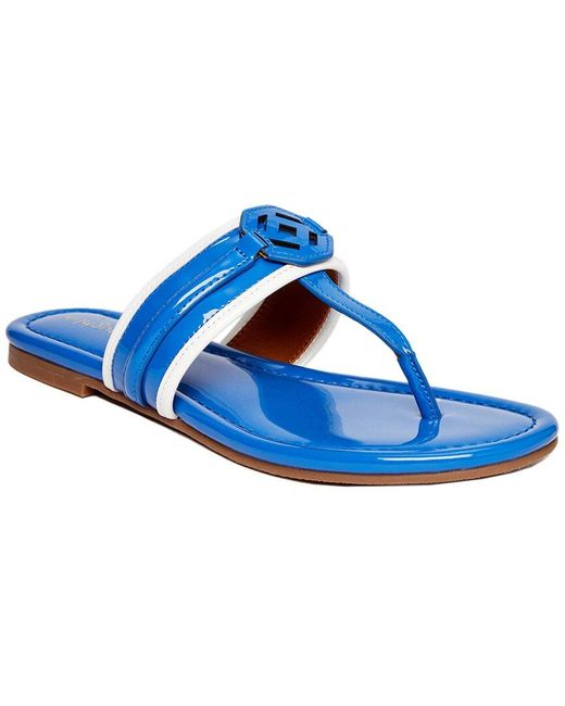 J.McLaughlin Blue Nixi Leather Sandal