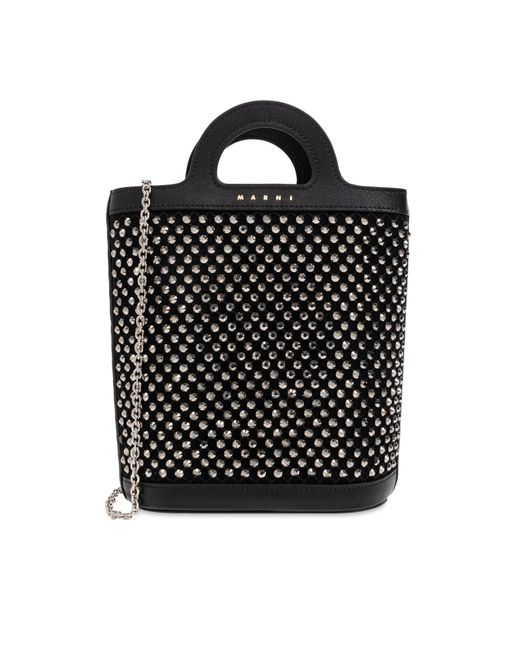 Marni Black Handbag Tropicalia Nano