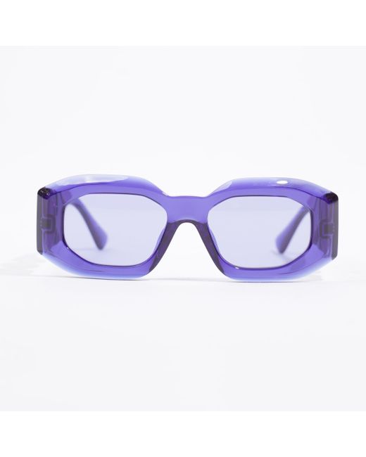 Versace Purple Medusa biggie Sunglasses Acetate 53mm 18mm