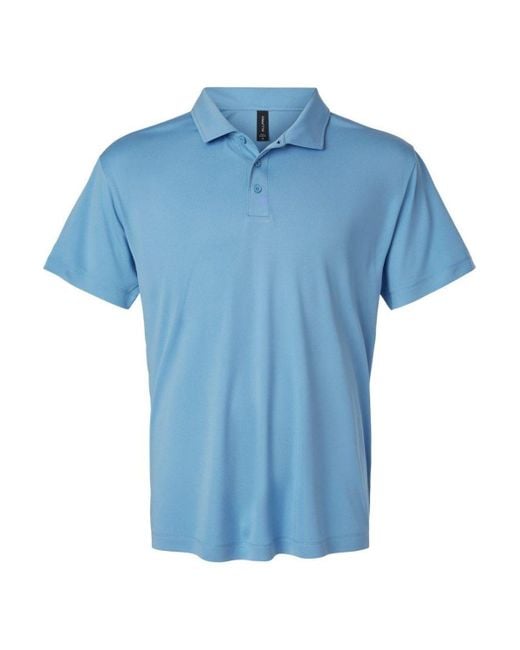 AllPro Blue Pro-Lock Performance Polo for men
