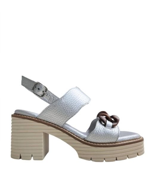 Softwaves Metallic Birdie Ballet Sandal