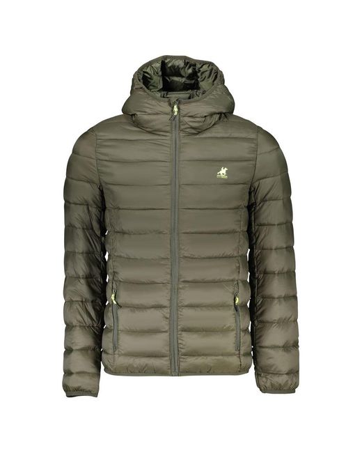 U.S. Grand Polo Green U. S. Grand Polyester Shell Jacket for men
