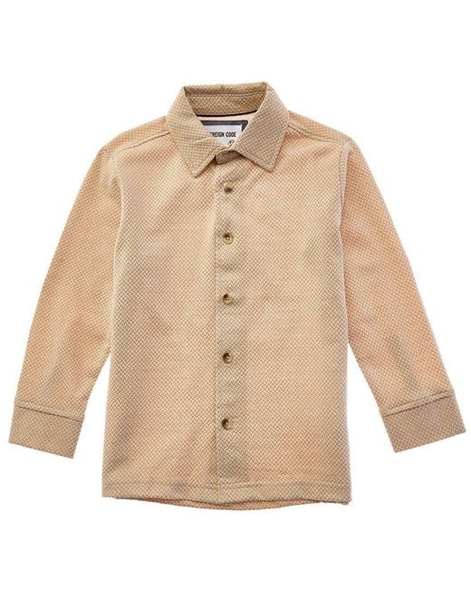 Sovereign Code Natural Brooks Button-Down Shirt for men