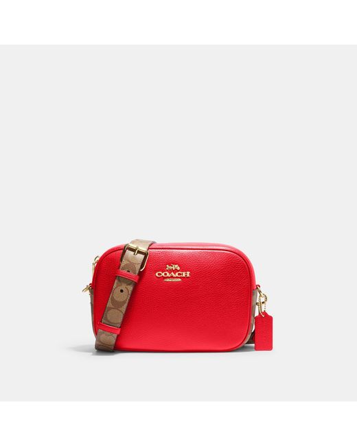 Coach Outlet Red Jamie Camera Bag