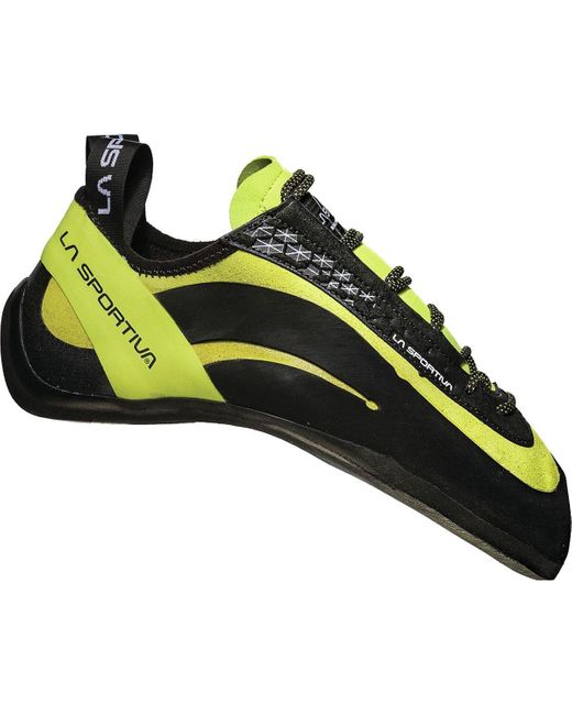 La Sportiva Green Miura 7.5 Lace Up Athletic Climbing Shoes Eee4197 for men